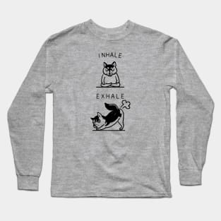 Inhale Exhale Husky Long Sleeve T-Shirt